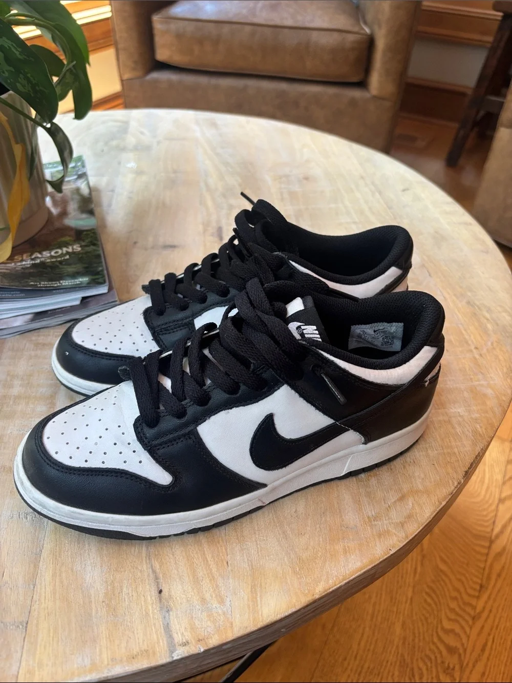 Nike dunks panda  Black and White Low-Top Sneakers